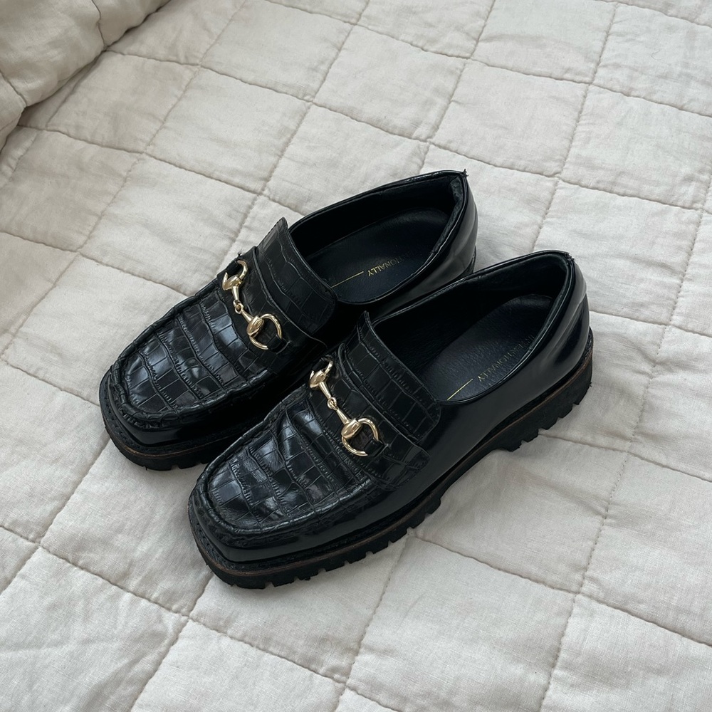 Intentionally Blank HK2 Croc Loafer